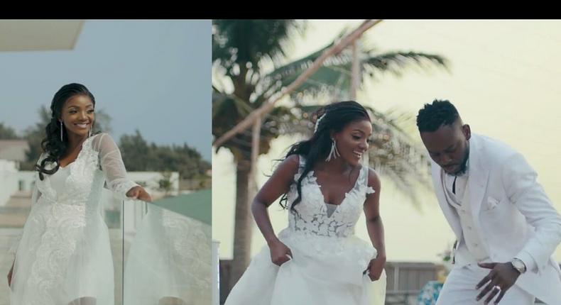 Adekunle Gold, Simi in the music video of 'Promise' [Credit: Youtube Vevo Adekunle Gold]