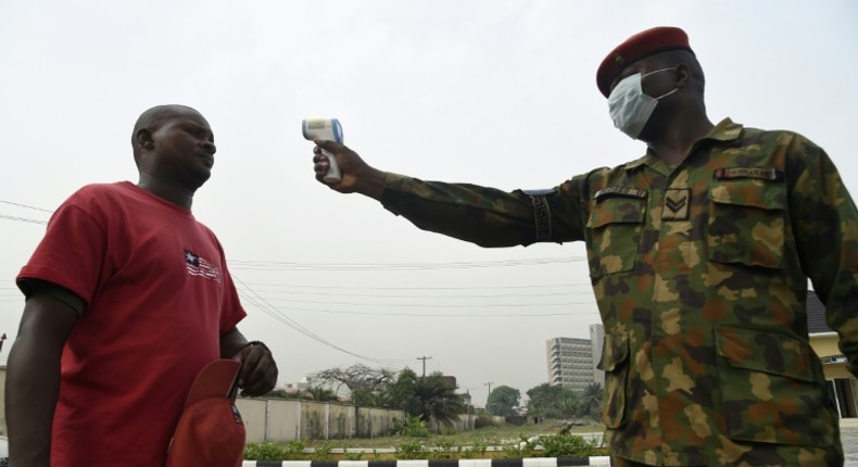 Coronavirus cases have been recorded in 34 states and the Federal Capital Territory, Abuja [AFP]