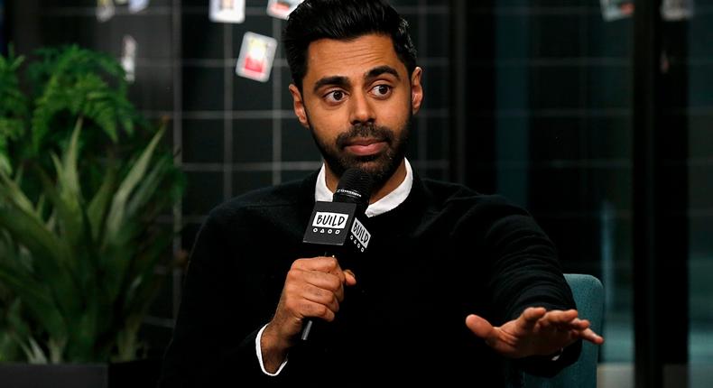 Minhaj discussing Patriot Act with Hasan Minhaj.Dominik Bindl/Getty Images