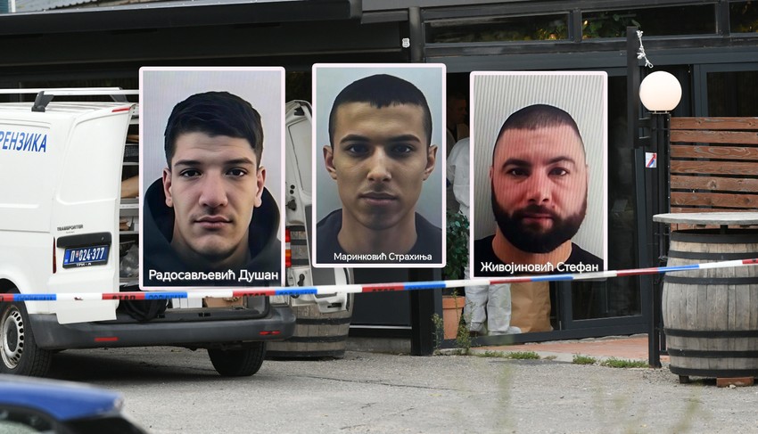 Dušan Radosavljević, Strahinja Marinković, Stefan Živojinović