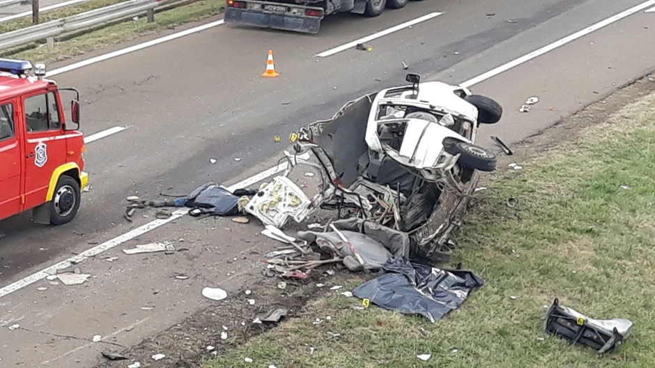 nesreca, autoput beograd nis, setroro poginulo, kamion kombi