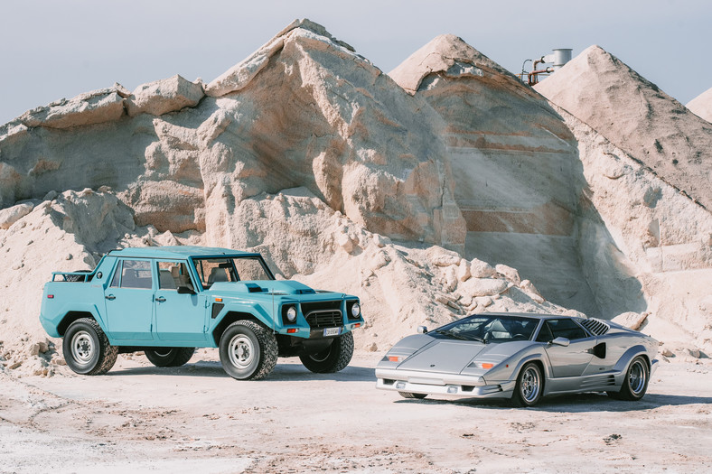 Lamborghini LM 002 oraz Countach