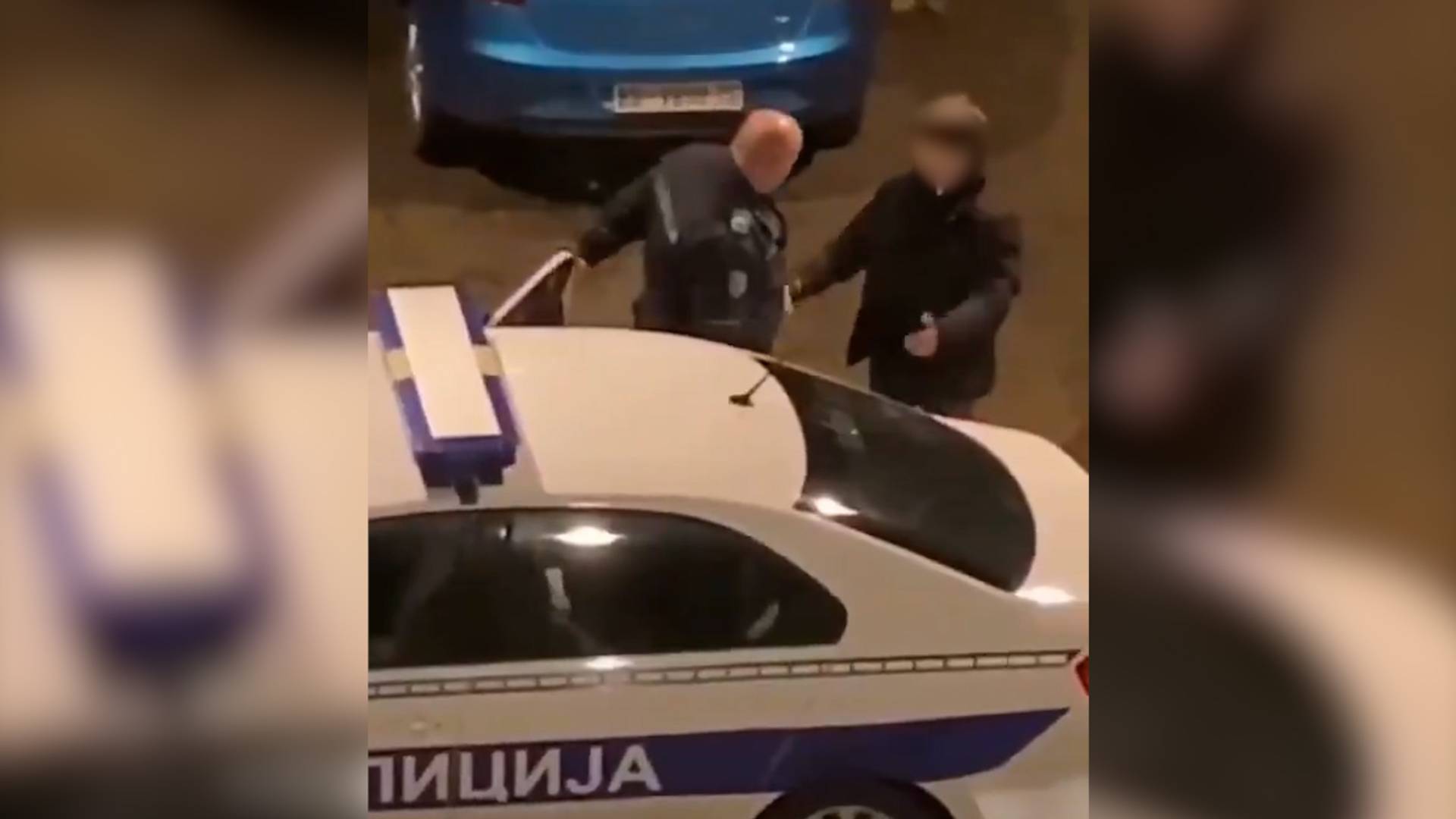 Mrežama kruži snimak na kom policajac krvnički udara šamar klincu