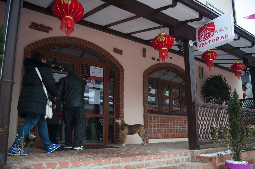 Jedan od kineskih restorana u beogradskom naselju Ledine