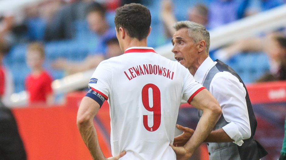 Robert Lewandowski i Paulo Sousa