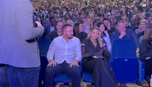 Ksenija Knežević sa verenikom