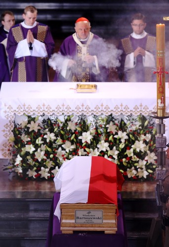 Uroczystości pogrzebowe Władysława Bartoszewskiego