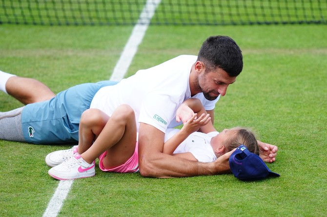 Novak i Tara Đoković