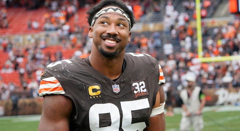 Myles Garrett.AP Photo/Sue Ogrocki