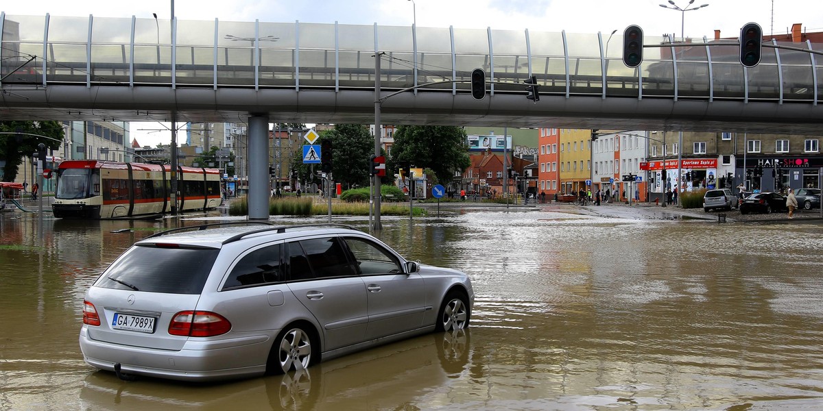 Wrzeszcz pod wodą