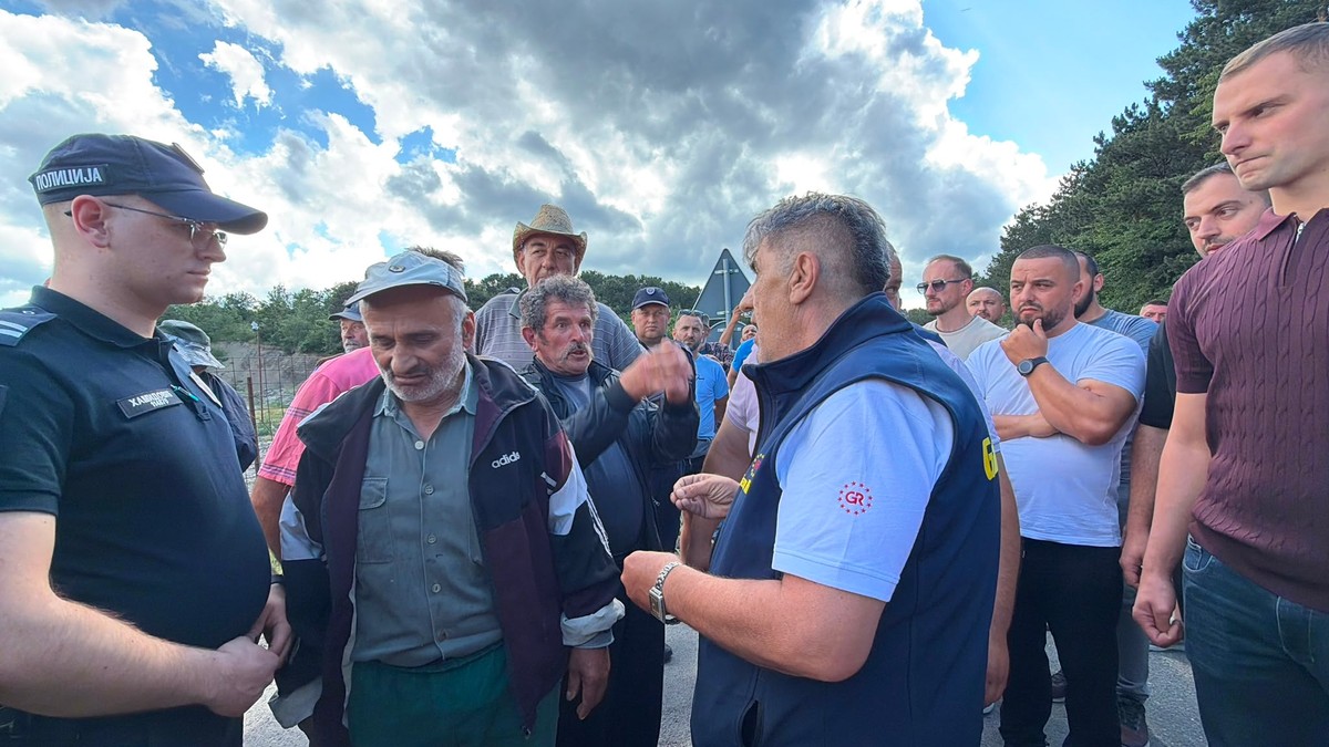 Na ivici incidenta kod deponije Goveđak kod Sjenice