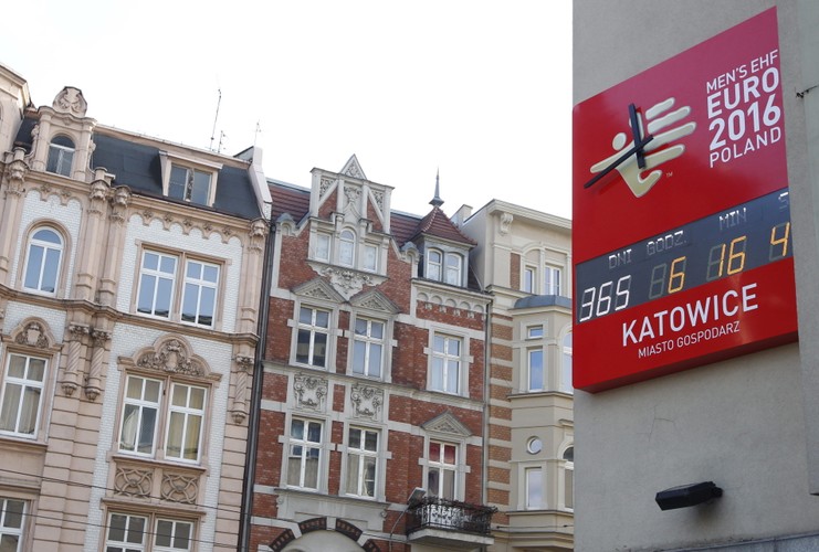 W Katowicach już odmierzają czas do rozpoczęcia Euro 2016 w piłce ręcznej