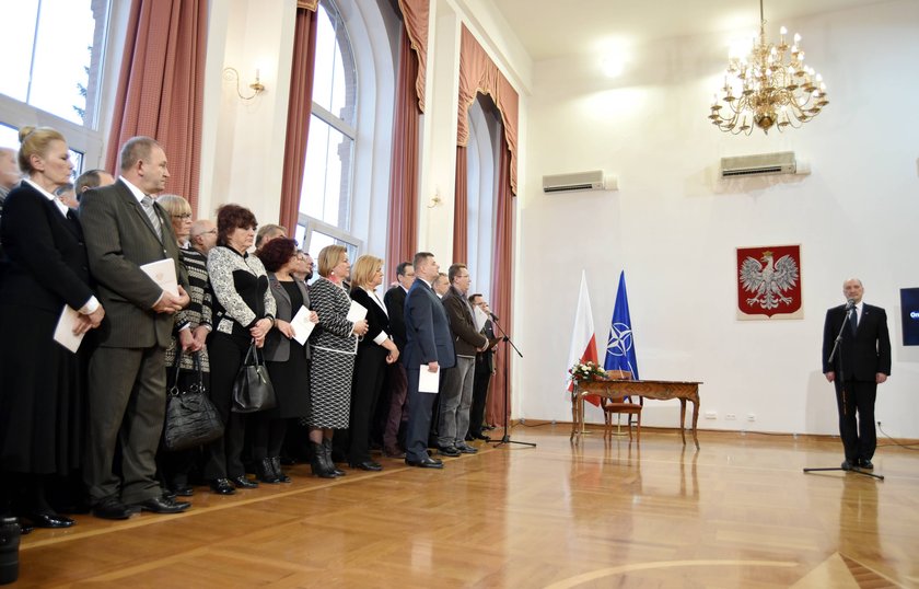 Uroczystość wznowienia prac tzw. komisji smoleńskiej 