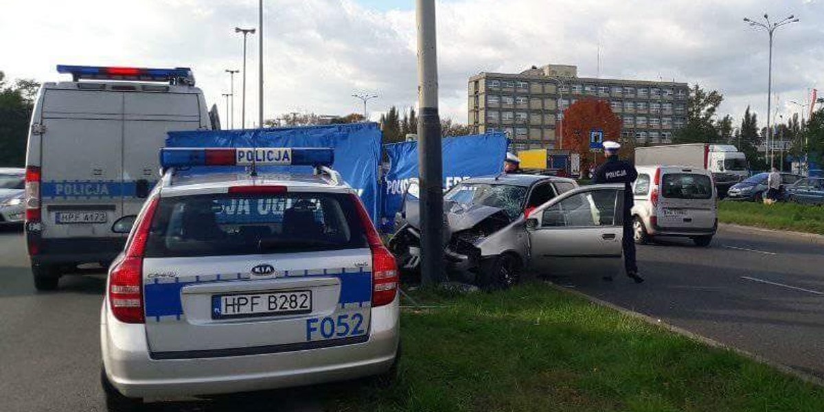 Śmiertelny wypadek na Aleksandrowskiej 