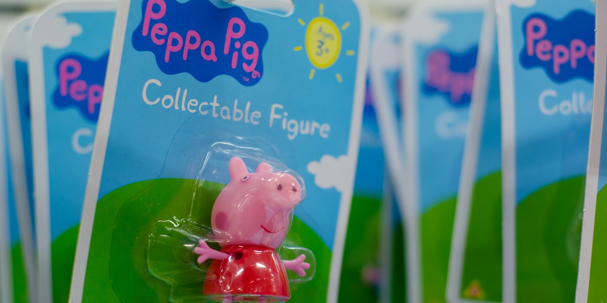 Właściciel marki Peppa Pig domagał się odszkodowania za podrabiane przez Rosjan produkty. Sąd jednak nie przyznał mu racji, powołując się na specjalny dekret Władimira Putina.