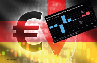 Czarne wizje dla niemieckiej gospodarki. W tym roku PKB Niemiec ponownie spadnie