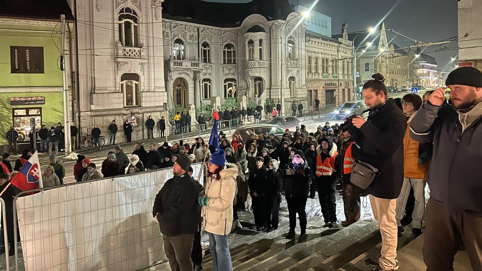 Protest v Žiline, 22. januára 2026 