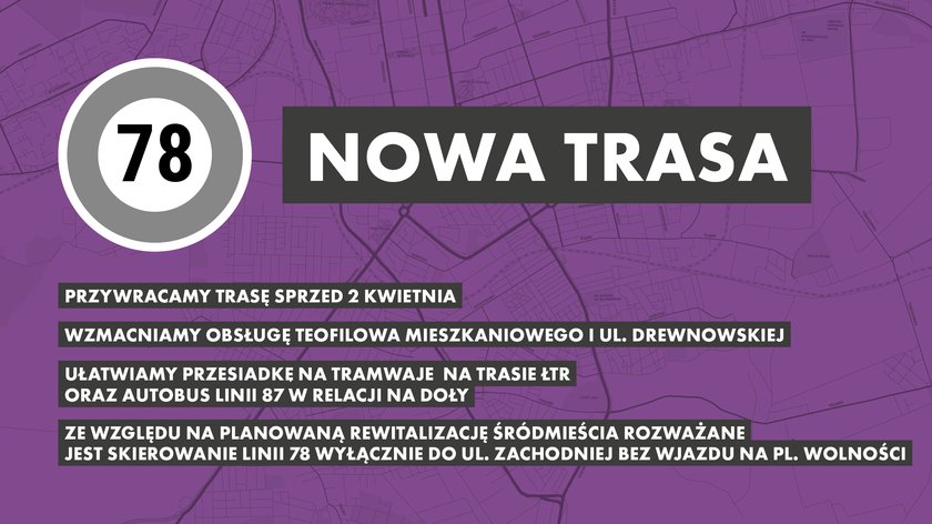 Zmiany tras autobusów i tramwajów MPK w Łodzi 2018