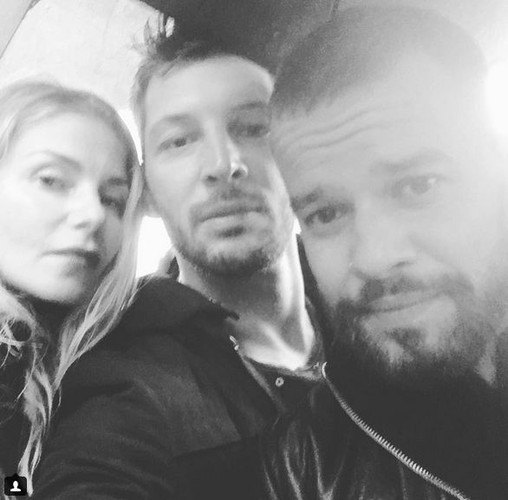 Michał Piróg, Leszek Stanek i Ewa Szabatin na 'czarnym proteście'