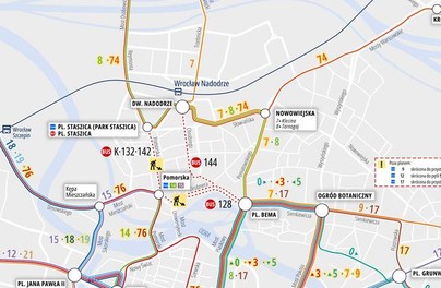 Remont torowiska na Pomorskiej. Tramwaje pojadą objazdami