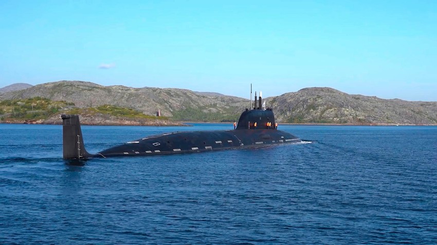 Rusija podmornica Ilustracija