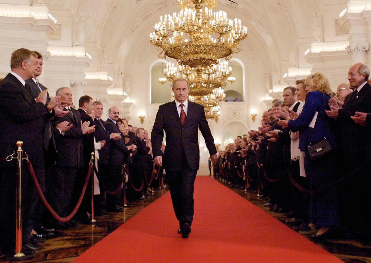 Inauguracja prezydentury Władimira Putina w 2004 roku