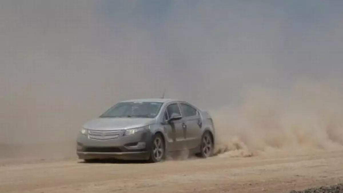 Chevrolet Volt podczas testów w Arizonie