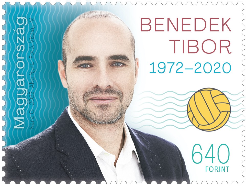 Benedek Tibor emléke előtt tisztelgő magyar bélyeg 2022