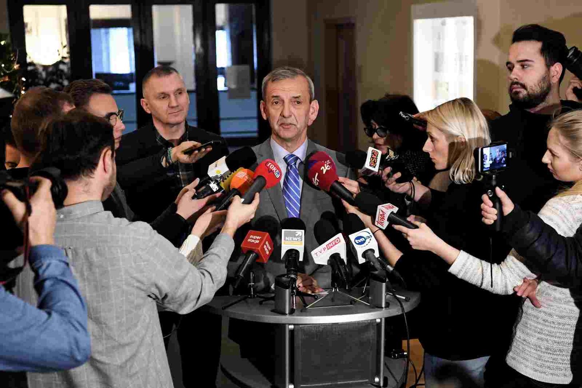 Prezes Związku Nauczycielstwa Polskiego Sławomir Broniarz