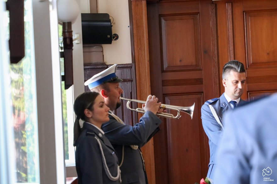 Święto policji w Pszczynie i awanse funkcjonariuszy - 20.07.2022 - autor: powiat