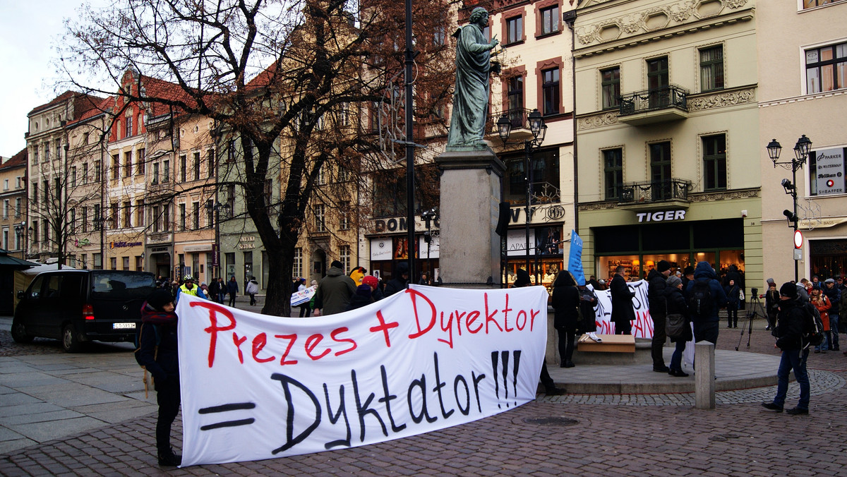 protest przeciwko Radiu Maryja - fot. Mikołaj Podolski