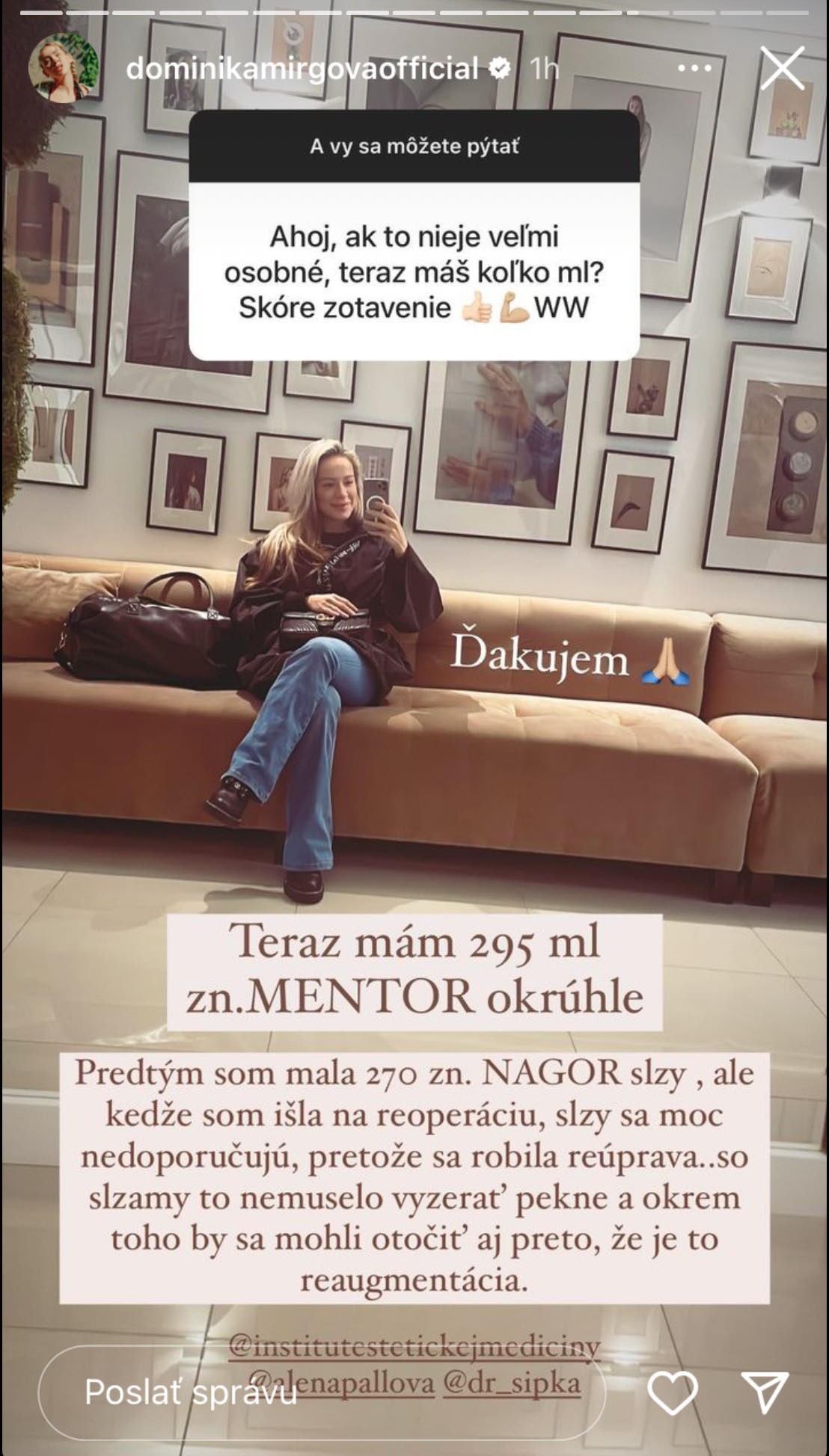 Fanúšikom prezradila aj detaily.
