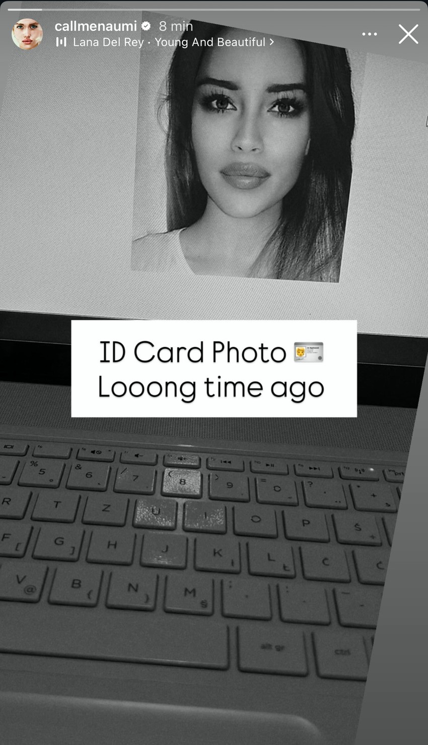 Mina Naumović podelila staru fotografiju