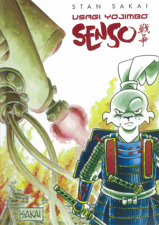 Usagi Yojimbo. Senso (okładka)