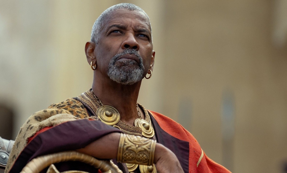 Denzel Washington w filmie "Gladiator II"