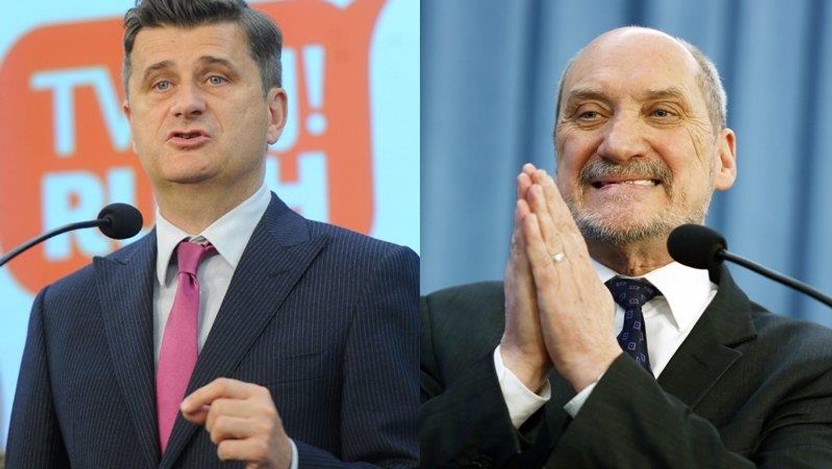 janusz palikot antoni macierewicz