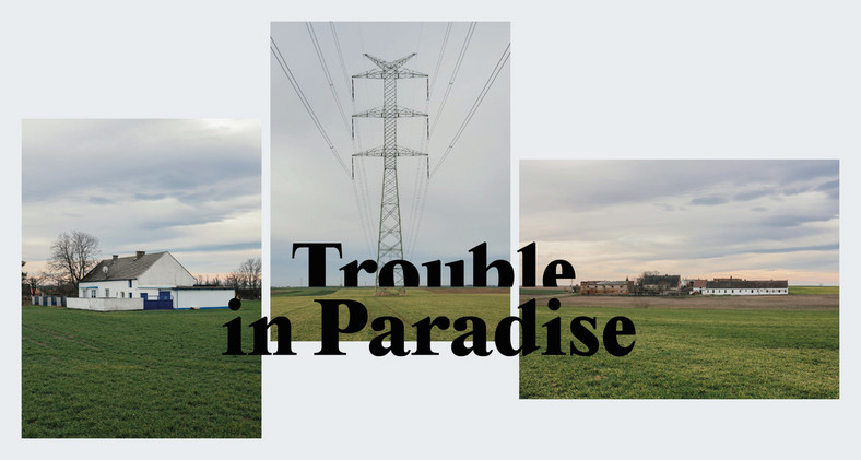 "Trouble in Paradise" - pawilon Polski na Biennale Architettura 2021. Projekt graficzny: zespół wespół