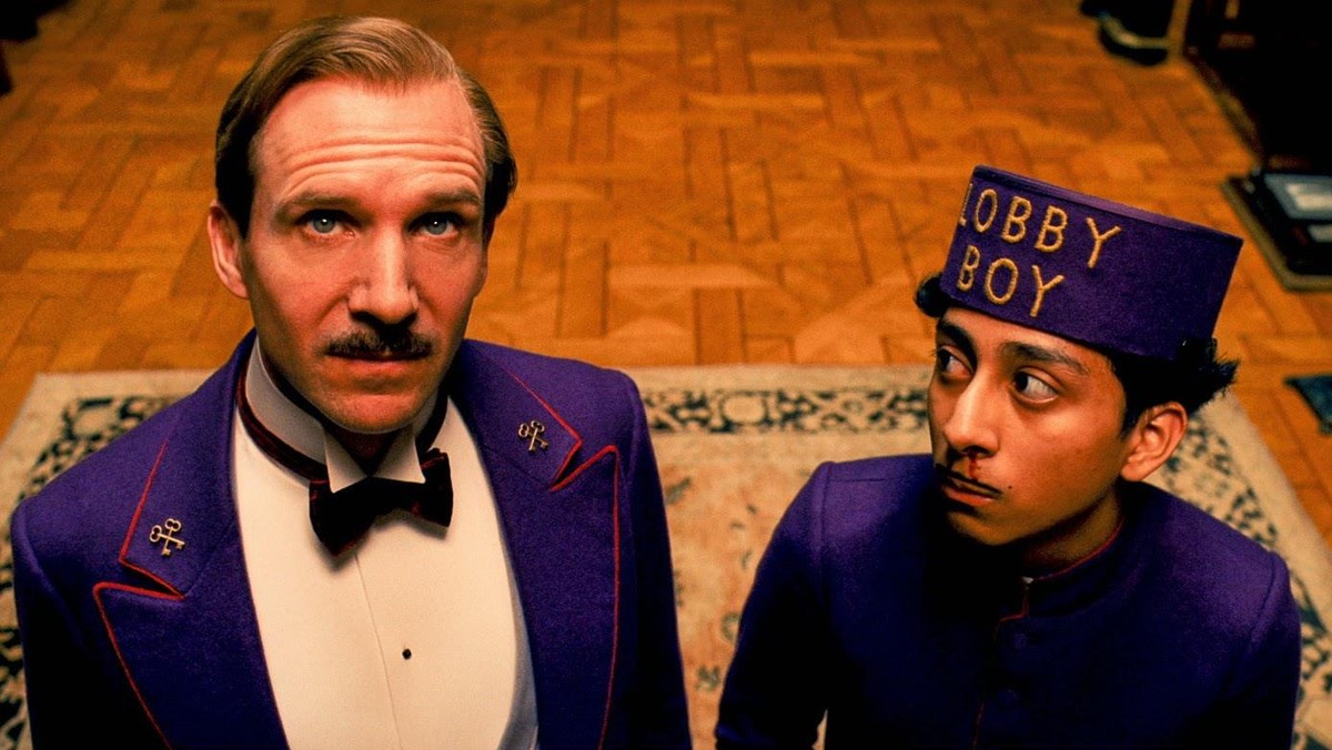 Scena z filmu Grand Budapest Hotel