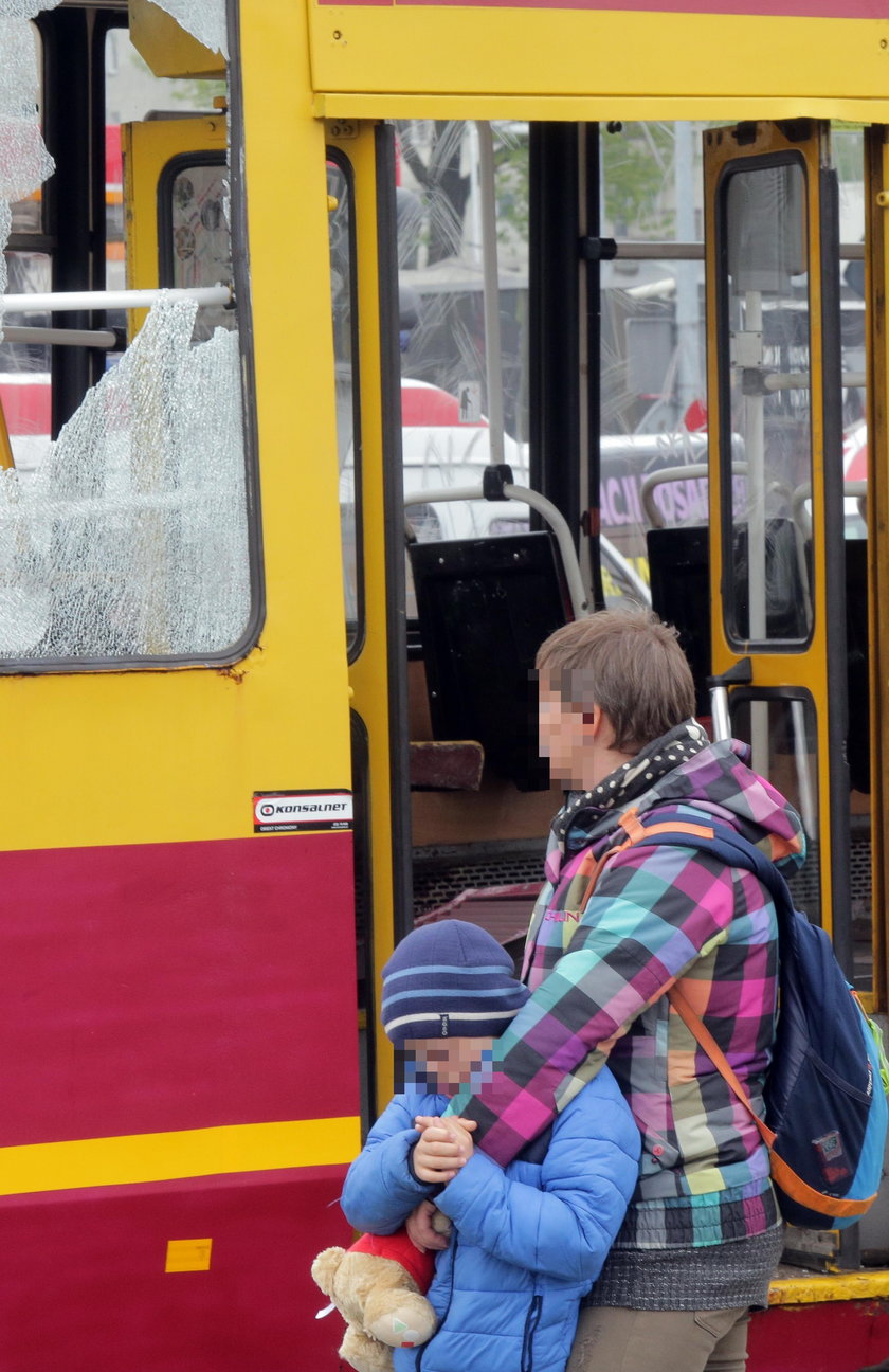 Katastrofa w Łodzi. Wykolejenie tramwaju MPK. Są ranni