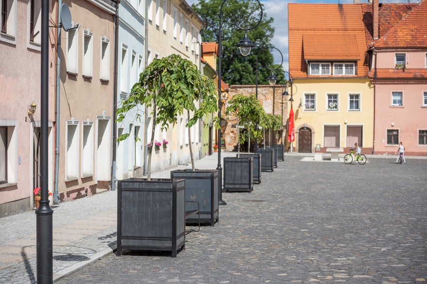 Rewitalizacja rynku w Lubomierzu według projektu Rewizja Grupa Projektowa