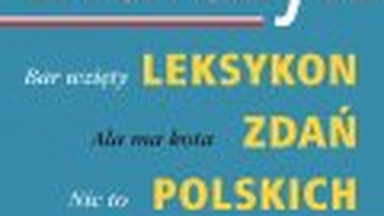 Leksykon zdań polskich. Fragment książki