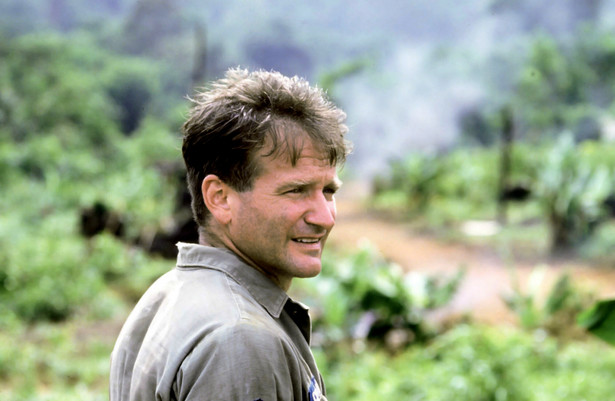 Robin Williams w filmie "Good Morning, Vietnam"