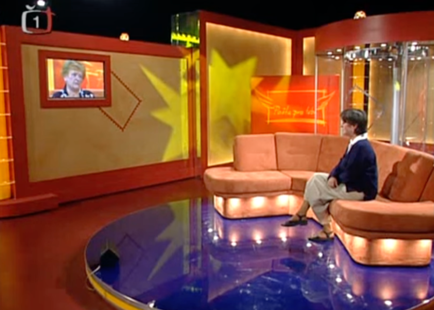 Alena v relácii Pošta pro tebe.