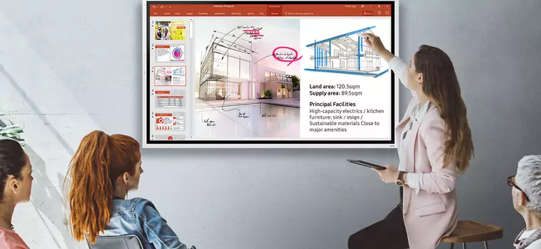 Samsung prezentuje Flip 2 – tablicę konferencyjną dla branży kreatywnej