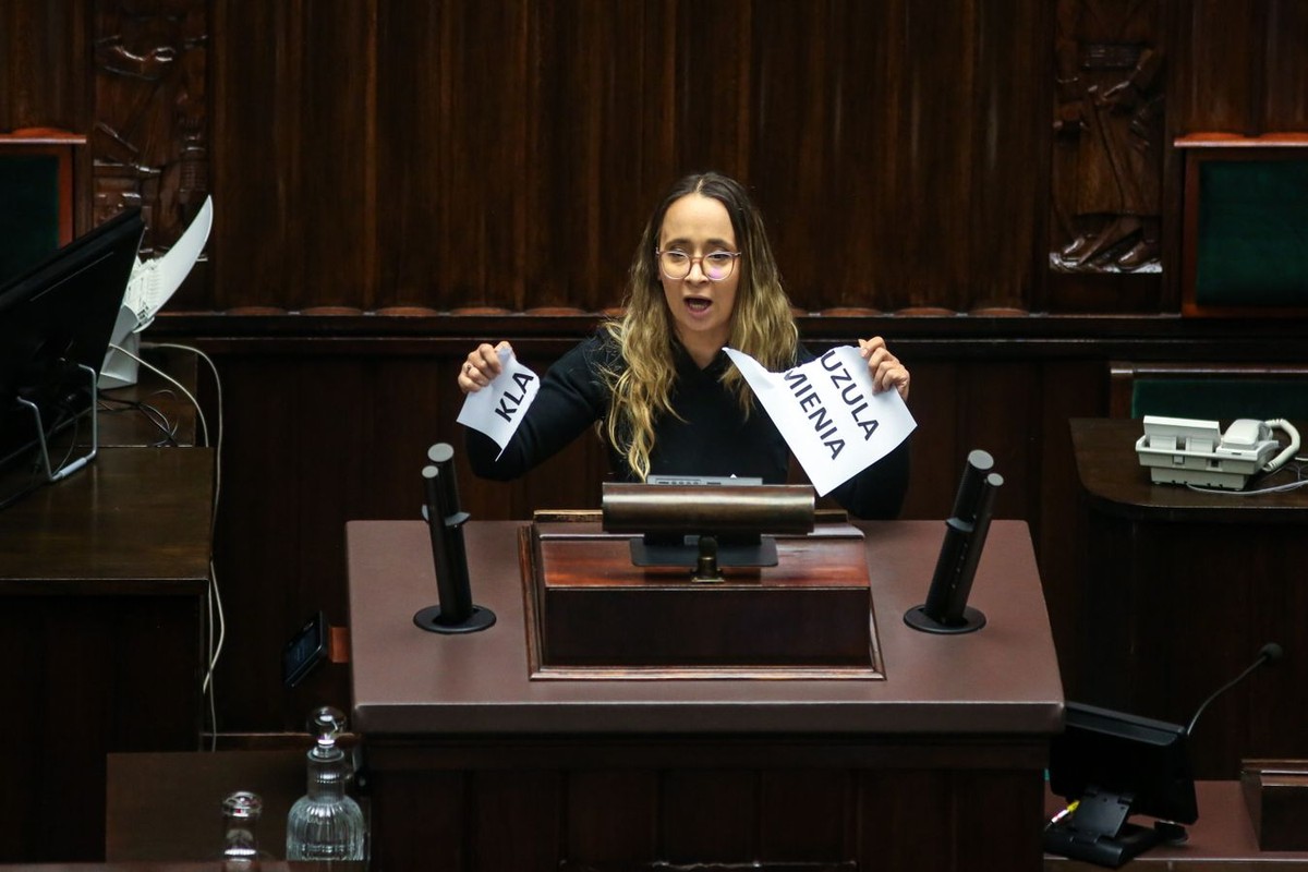 Posłanka Lewicy Marcelina Zawisza