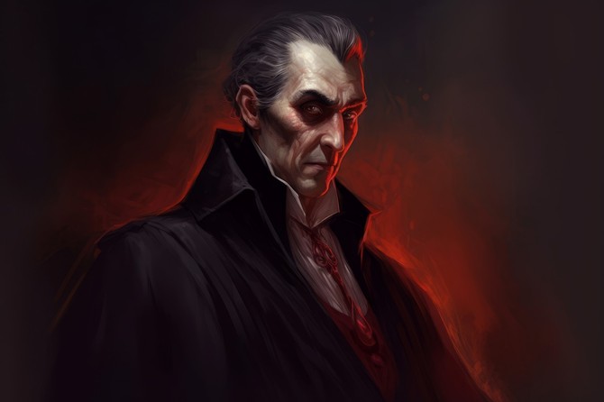 Grof Drakula (ilustracija)