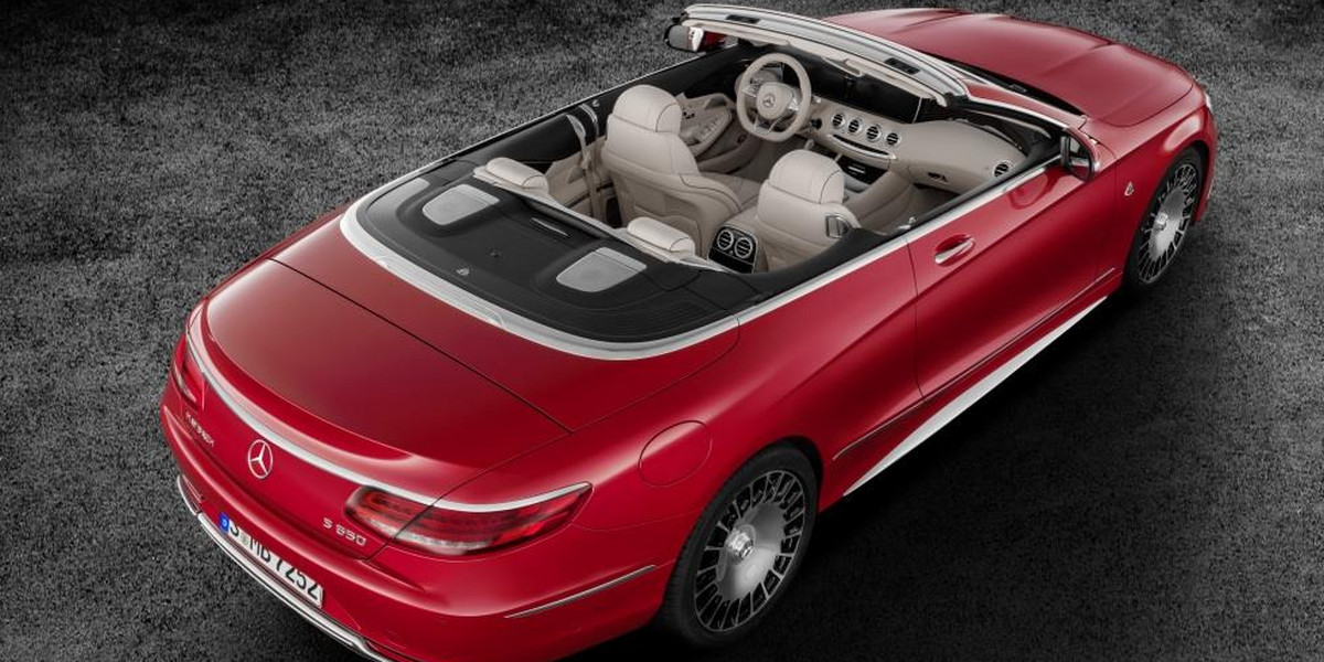 Limitowany Mercedes Maybach