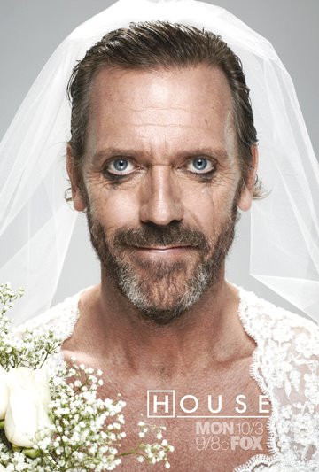 "Dr House 8" - plakat promujący serial