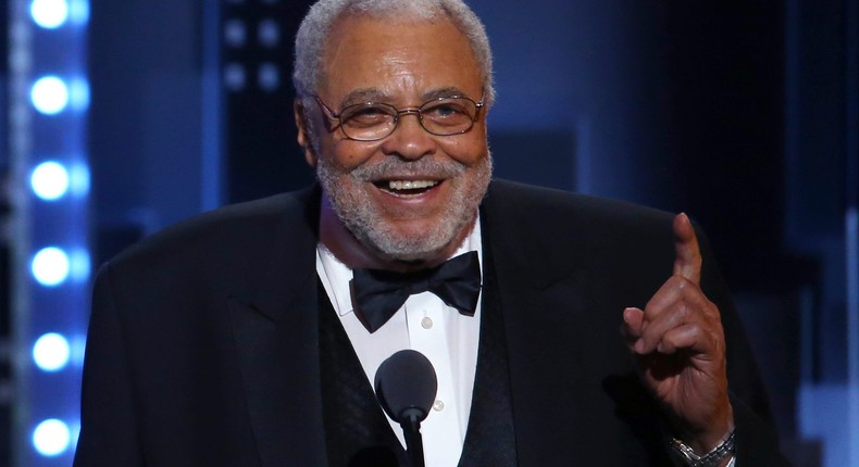 James Earl Jones at the 71st annual Tony Awards, where he received a Lifetime Achievement award in theater.Michael Zorn/Invision/AP