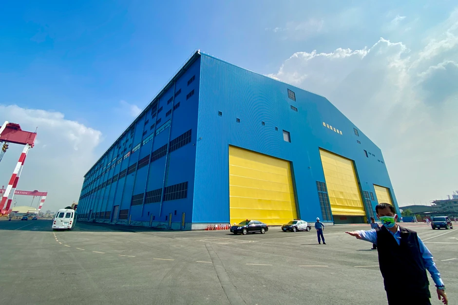 Ceremonija povodom početka izgradnje novih tajvanskih podmornica u Gaošungu